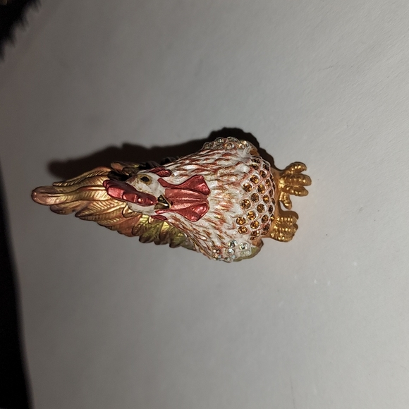 Vintage Rooster Trinket Box - Picture 4 of 7